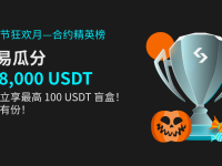 万圣节狂欢月—合约精英榜！交易瓜分 458,000 USDT！参与立享最高 100 USDT 盲盒！人人有份！