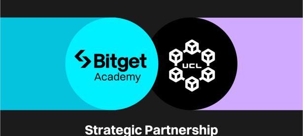 Bitget宣布与伦敦大学学院（UCL）达成教育合作，携手培育新兴人才