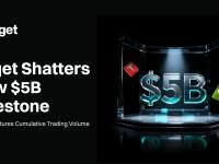 Bitget 股票合约累计交易量达 50 亿美元，再创新里程碑